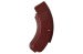 Seat Hinge Cover - Left Side  - MAROON - Used ~ 1971 - 1973 Mercury Cougar / 1971 - 1973 Ford Mustang  D1ZB-6561634,D1ZB-6561635,1971,1971 cougar,1971 mustang,1972,1972 cougar,1972 mustang,1973,1973 cougar,1973 mustang,cougar,covers,d1w,d1z,d2w,d2z,d3w,d3z,ford,ford mustang,hinge,mercury,mercury cougar,mustang,new,repro,reproduction,seat,used,right,left,32463,dark,red,maroon