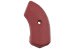 Seat Hinge Cover - Passenger Side Inner  - RED - Used ~ 1967 Mercury Cougar / 1967 Ford Mustang  C5ZB-6561692,C5ZB-6561693,C7WB-6561694,C7WB-6561695,1967,1967 cougar,1967 mustang,cougar,covers,c7w,c7z,ford,ford mustang,hinge,mercury,mercury cougar,mustang,seat,used,right,left,32480,red,inner,outer,passenger,driver