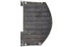 Backing Plate - 1969 Grille - Driver Side - Deep Cut - Used ~ 1969 Mercury Cougar 32503,1969,1969 cougar,C9W,backing,black,corner,cougar,deep,driver,edge,grill,grille,hand,left,mercury,mercury cougar,passenger,plate,restored,right,shallow,side,used