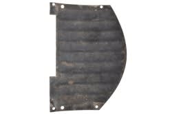 Backing Plate - 1969 Grille - Driver Side - Deep Cut - Used ~ 1969 Mercury Cougar  32503,1969,1969 cougar,C9W,backing,black,corner,cougar,deep,driver,edge,grill,grille,hand,left,mercury,mercury cougar,passenger,plate,restored,right,shallow,side,used