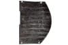 Backing Plate - 1969 Grille - Driver Side - Shallow Cut - Used ~ 1969 Mercury Cougar 32505,1969,1969 cougar,C9W,backing,black,corner,cougar,deep,driver,edge,grill,grille,hand,left,mercury,mercury cougar,passenger,plate,restored,right,shallow,side,used