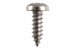 #8 Tapping Screw - XR7 Map Pocket - EACH - Repro ~ 1967 - 1968 Mercury Cougar  B-13283,1967,1967 cougar,1968,1968 cougar,32569,8,C7W,C8W,chrome,cougar,head,map,mercury,mercury cougar,new,no8,pan,panhead,pocket,repro,screw,tapping,xr7