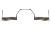 Support Spring - Fuel Door / License Plate Bracket - Used ~ 1969 - 1970 Mercury Cougar  1969,1969 cougar,1970,1970 cougar,c9w,d0w,door,license,mercury,mercury cougar,spring,32695,fuel,gas