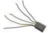 Wiring Pigtail - Under Hood Harness to Driver Side Turn Signal Harness - Used ~ 1967 - 1968 Mercury Cougar  1967,1967 cougar,1968,1968 cougar,32810,C7W,C8W,cougar,driver,drivers,drivers,harness,hood,mercury,mercury cougar,pig,pigtail,repair,side,signal,standard,std,tail,turn,under,underhood,used,wiring,xr7