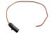 Wiring Pigtail - Under Hood Harness to Headlight Solenoid - Used ~ 1967 Mercury Cougar   1967,1967 cougar,32814,C7W,cougar,harness,head,headlight,hood,light,lite,mercury,mercury cougar,pig,pigtail,repair,solenoid,standard,std,tail,under,underhood,wire,wiring,xr7