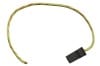 Wiring Pigtail - Under Dash Harness from Stop Lamp Breaker to Brake Switch - Used ~ 1971 - 1973 Mercury Cougar  1971,1971 cougar,1972,1972 cougar,1973,1973 cougar,32831,D1W,D2W,D3W,brake,breaker,circuit,cougar,dash,harness,lamp,mercury,mercury cougar,pigtail,repair,stop,switch,under,underdash,used,wire,wiring
