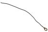 Wiring Pigtail - Under Dash Harness - Single Ground Wire - Used ~ 1971 - 1973 Mercury Cougar  1971,1971 cougar,1972,1972 cougar,1973,1973 cougar,32842,D1W,D2W,D3W,cougar,dash,ground,harness,mercury,mercury cougar,one,pig,pigtail,repair,single,tail,under,underdash,used,wire,wiring