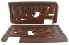 Door Panels - XR7 - PAIR - Grade A - BROWN / DARK TOBACCO - Used ~ 1970 Mercury Cougar