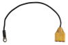 Accessory Wire Feed - SHORT - Used ~ 1969 - 1970 Mercury Cougar / 1969 - 1970 Ford Mustang 1969,1969 cougar,1969 mustang,1970,1970 cougar,1970 mustang,accessory,c9w,c9z,cougar,d0w,d0z,feed,ford,ford mustang,mercury,mercury cougar,mustang,used,wire,32925,short