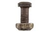 Retaining Bolt w/ Nut - Fixed Column - Used ~ 1967 - 1968 Mercury Cougar / 1967 - 1968 Ford Mustang 8M-3641-B,bolt,column,cougar,cover,fixed,head,nut,retainer,retaining,shaped,shield,sleeve,slotted,t,used,32929,1967,1967 cougar,1967 mustang,1968,1968 cougar,1968 mustang,C7W,C7Z,C8W,C8Z,cougar,ford,ford mustang,mercury,mercury cougar,mustang