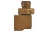 Transmission Cooler Line 90° Brass Elbow - C-4 - Used ~ 1967 - 1968 Mercury Cougar / 1965 - 1973 Ford Mustang 1437,1967,1967 cougar,1967 mustang,1968,1968 cougar,1968 mustang,1969,1969 cougar,1969 mustang,1970,1970 cougar,1970 mustang,1971,1971 cougar,1971 mustang,1972,1972 cougar,1972 mustang,1973,1973 cougar,1973 mustang,C7W,C7Z,C8W,C8Z,C9W,C9Z,D0W,D0Z,D1W,D1Z,D2W,D2Z,D3W,D3Z,cougar,ford,ford mustang,mercury,mercury cougar,mustang,oil cooler fitting,oil,cooler,fitting,repro,reproduction,oil cooler,transmission,adapter,elbow,brass,32942