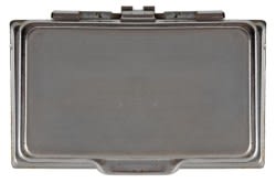 Retainer - Ashtray - Rear Interior Panel - Grade A - Used ~ 1971 - 1973 Mercury Cougar / 1971 - 1973 Ford Mustang  1971,1971 cougar,1971 mustang,1972,1972 cougar,1972 mustang,1973,1973 cougar,1973 mustang,6530714,ash,ashtray,ash tray,cougar,d1w,d1z,d1zz,d2w,d2z,d3w,d3z,filler panel,ford,ford mustang,mercury,mercury cougar,mustang,panel,quarter,retainer,tray,used,32950,grade a,grade,a