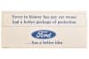 Ford Motor Company Warranty Flyer - NOS ~ 1967 Mercury Cougar / 1967 Ford Mustang  1967,1967 cougar,1967 mustang,C7W,C7Z,bronco,comet,company,continental,cougar,econoline,extended,fairlane,falcom,flyer,ford,ford mustang,leaflet,mercury,mercury cougar,motor,mustang,new,nos,old,pamphlet,paper,ranchero,sheet,stock,thunderbird,warranty