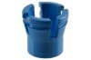 Blue Pressure Plug - Smog Pump Relief Valve - Repro ~ 1968 - 1970 Mercury Cougar / 1968 - 1970 Ford Mustang 33003,1968,1968 cougar,1968 mustang,1969,1969 cougar,1969 mustang,1970,1970 cougar,1970 mustang,1971,1971 mustang,302,390,428cobra jet,429,C8W,C8Z,C9W,C9Z,D0W,D0Z,D1Z,air,boss,cobra,cougar,cyclone,fan,filter,ford,ford mustang,gt,jet,mercury,mercury cougar,mustang,new,pressure,valve,blue,pump,repro,smog,thermactor,
