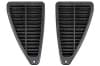 Grilles - Quarter Panel Vent - PAIR - Repro ~ 1970 Mercury Cougar / 1970 Ford Mustang 33066,1970,1970 cougar,1970 mustang,D0W,D0Z,cougar,ford,ford mustang,grilles,mercury,mercury cougar,mustang,pair,panel,quarter,repro,reproduction,vent,door,jamb,vent