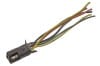 Wiring Pigtail - Under Dash Harness to Driver Side Door Courtesy Switch - Used ~ 1971 - 1973 Mercury Cougar / 1971 - 1973 Ford Mustang 33085,1971,1971 cougar,1971 mustang,1972,1972 cougar,1972 mustang,1973,1973 cougar,1973 mustang,D1W,D1Z,D2W,D2Z,D3W,D3Z,c,c pillar,cougar,courtesy,dash,door,driver,ford,ford mustang,harness,jamb,light,lite,mercury,mercury cougar,mustang,pigtail,pillar,repair,side,switch,trunk,under,used,wire,wiring,key,buzzer,warning