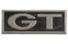 Emblem - Fender - GT - Used ~ 1967 Mercury Cougar  1967,1967 cougar,c7w,cougar,each,emblem,fender,mercury,mercury cougar,used,side,33108