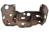 Mounting Bracket / Headlight Bucket - Grille - Driver Side - Grade C - Used ~ 1967 - 1968 Mercury Cougar 1967,1967 cougar,1968,1968 cougar,bracket,bucket,c7w,c8w,cougar,driver,grade,grille,headlight,mercury,mercury cougar,mounting,side,used,grill,grille,bars,sections,section,fins,chrome,rechromed,rechrome,chrome,vertical,restored,driver,passenger,hide,away,hidden,driver,drivers,drivers,33157,left,grade,c