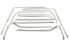 Moulding / Trim Set - Hardtop - STANDARD - Restored ~ 1971 - 1973 Mercury Cougar 1971,1971 cougar,1972,1972 cougar,1973,1973 cougar,cougar,d1w,d2w,d3w,hardtop,mercury,mercury cougar,moulding set,restored,set,trim,trim set,package,trim package,33194,std,standard,hard,top,trim,set