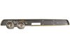 Standard Gauge Cluster Set - Used ~ 1967 Mercury Cougar  33320,1967,1967 cougar,C7W,bezel,bezels,cluster,cougar,dash,gauge,gauges,instrument,mercury,mercury cougar,plastic,set,standard,used