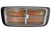 Lens - Turn Signal / Parking Light Assembly - Passenger Side - NOS ~ 1969 Mercury Cougar / 1969 Ford Mustang assembly,1969,1969 cougar,1969 mustang,bezel,c9w,c9z,1970,70,1970 cougar,1970 mustang,d0w,doz,cougar,ford,ford mustang,front,light,mercury,mercury cougar,mustang,new,new old stock,nos,old,parking,passenger,side,signal,stock,turn,turn lens,passenger,passengers,passengers,side,33335,turn lamp