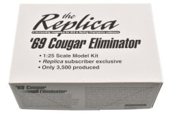 1969 Mercury Cougar Model Kit - The Replica - AMT # 32217M-1HD - Open Box - Used ~ 1969 Mercury Cougar   33404,#,1969,1969 cougar,2000,32217m-1hd,C9W,amt,box,cougar,ertl,kit,mercury,mercury cougar,model,new,open,plastic,replica,toy