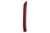 Windlace - Center Console - DARK RED - Used ~ 1967 - 1968 Mercury Cougar / 1967 - 1968 Ford Mustang 1967,1967 cougar,1967 mustang,1968,1968 cougar,1968 mustang,c7w,c7z,c8w,c8z,center,center console,console,cougar,ford,ford mustang,lace,mercury,mercury cougar,moulding,mustang,pinch,used,weld,wind,windlace,33508,dark,red,dk
