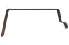 Front Console Support Bracket - Long - with Holes - Used ~ 1969 - 1970 Mercury Cougar / 1969 - 1970 Ford Mustang 1969,1969 cougar,1969 mustang,1970,1970 cougar,1970 mustang,C9W,C9Z,D0W,D0Z,bracket,center,console,cougar,ford,ford mustang,mercury,mercury cougar,metal,mustang,shape,shaped,side,steel,support,u,under,front,33511,w,with,holes