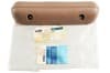 Pad - Armrest - Standard - SADDLE - NOS ~ 1967 Mercury Cougar / 1967 Ford Mustang 1967,1967 cougar,arm,arm rest,armrest,brown,saddle,mustang,c7z,c7w,cougar,mercury,mercury cougar,new,new old stock,nos,old,pad,rest,standard,stock,33531
