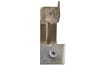 Side Bracket - Rear Radio Bracket - w/ Console - Passenger Side - Used ~ 1967 - 1968 Mercury Cougar / 1967 - 1968 Ford Mustang 33535,1967,1967 cougar,1968,1968 cougar,C7W,C8W,bracket,console,cougar,mercury,mercury cougar,passenger,radio,rear,side,used,w/