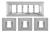 Bezel Kit - Power Windows - Set of 3 - Restored ~ 1970 Mercury Cougar  33567,1970,1970 cougar,3,D0W,bezel,bezels,cougar,kit,mercury,mercury cougar,power,rechrome,rechromed,restored,set,three,window,windows,switch,switches