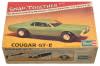 1968 Mercury Cougar GT-E - Snap Together Model Kit - Revell # H-1112 - Open Box - Used ~ 1968 Mercury Cougar  33594,#,1968,1968 cougar,C8W,box,cougar,glue,gt-e,gte,h-1112,kit,mercury,mercury cougar,model,no,open,paint,plastic,revell,snap,together,used