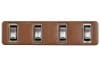Bezel - Dash Courtesy Switch Panel with ACCY - w/ Switches - XR7 - Used ~ 1969 - 1970 Mercury Cougar C9WB-10964,1969,1969 cougar,1970,1970 cougar,bezel,c9w,cougar,courtesy,d0w,dash,mercury,mercury cougar,switch,used,xr7,33597,with,switches,w/