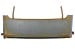 Patch Panel - Window Channel - Lower - Rear - Used ~ 1971 - 1973 Mercury Cougar 19130-clone1 1973,1971,1971 cougar,1972,1972 cougar,d2w,d1w,d3w,channel,cougar,lower,mercury,mercury cougar,rear,used,window,window channel repair,section,repair,roof,top,channel,body,panel,33604,transition