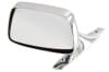 Side View Mirror - Driver Side - Chrome - Manual - NOS ~ 1967 - 1968 Mercury Cougar 1967,1967 cougar,1968,1968 cougar,adjust,c7w,c8w,chrome,cougar,driver,hand,left,manual,mercury,mercury cougar,mirror,new,outside,side,view,driver,drivers,drivers,left,33605,old,stock,nos