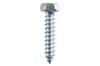 Hex Tapping Screw - Exhaust Clamps - EACH - Repro ~ 1968 - 1973 Mercury Cougar / 1968 -1973 Ford Mustang 1967,1967 cougar,1967 mustang,1968,1968 cougar,1968 mustang,1969,1969 cougar,1969 mustang,1970,1970 cougar,1970 mustang,c7w,c7z,c8w,c8z,c9w,c9z,clamp,cougar,d0w,d0z,dual,exhaust,ford,ford mustang,hanger,mercury,mercury cougar,mustang,new,repro,reproduction,tip,pipe,tail,tailpipe,hanger,clamp,hardware,mount ,33615,screw,hex,tapping,course