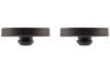 Bumper - Rubber - Center Grille / Vertical Support - PAIR - Repro ~ 1971 - 1973 Mercury Cougar 1973,1973 cougar,D3W,cougar,mercury,mercury cougar,1971,1971 cougar,1972,1972 cougar,1973,1973 cougar,D1W,D2W,D3W,bumper,center,cougar,grille,mercury,mercury cougar,rubber,stop,support,vertical,hood,bumper,stop,round,rubber,insulator,center,grille,anti,rattle,33619,repro,reproduction