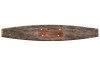 Steering Wheel Insert - Horn - XR7G / XR7 - Burl Woodgrain - Grade C - Used ~ 1968 Mercury Cougar XR7 / XR7G 1968,1968 cougar,burl,c8w,cougar,grade,grain,horn,insert,mercury,mercury cougar,steering,used,wheel,wood,woodgrain,xr7,xr7g,deal,33646,grade c,burl,steering,wheel,center,applique,walnut,horn,pad,center,insert,bezel,emblem