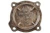 Servo Cover H- C-4 Transmission - Used ~ 1968 Mercury Cougar / 1968 Ford Mustang C8ZP-7D027-A,1968,1968 cougar,1968 mustang,C8W,C8Z,aluminum,c-4,c4,cougar,cover,ford,ford mustang,mercury,mercury cougar,mustang,servo cover,transmission,used,33692,letter,a,