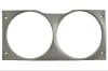 Bezel - Headlight Door - Driver Side - NOS ~ 1967 - 1968 Mercury Cougar 1967,1967 cougar,1968,1968 cougar,bezel,c7w,c8w,cougar,door,driver,headlight,mercury,mercury cougar,side,used,driver,drivers,drivers,33701,left,nos,new,old,stock