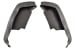 Bumper Fillers - Front Bumper - PAIR - NOS ~ 1969 - 1970 Mercury Cougar  C9WY-16B555-A,C9WY-16B554-A,1969,1969 cougar,1970,1970 cougar,bumper,c9w,d0w,corner,cougar,fillers,front,mercury,mercury cougar,new,new old stock,nos,old,pair,stock,driver,drivers,driver