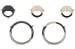 Lens Retainers - Set of 5 - XR7 - Used ~ 1967 - 1968 Mercury Cougar 33781-clone1 lens,mask,10890,33785,1967,1967 cougar,1968,1968 cougar,C7W,C8W,anchor,backing,bezel,black,cluster,cougar,face,gauge,mercury,mercury cougar,plate,retainer,rings,ring,speedometer,used,xr7,speedometer,speedo,amps,amp,amperage,temp,temperature,tach,tachometer,set,kit,5,five,of