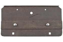 License Plate Bracket - Rear - Grade A - Used ~ 1969 - 1970 Mercury Cougar  C9WY-17A385-A,1969,1969 cougar,1970,1970 cougar,C9W,D0W,bracket,cougar,license,license plate,mercury,mercury cougar,rear,used,33828,grade,a,grade a,wanted