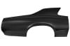 Quarter Panel - Skin - Passenger Side - Repro ~ 1970 Mercury Cougar 1970,70,d0w,d0z,mercury cougar,mercury,cougar,passenger side,right hand,quarter,panel,repro,reproduction,skin,complete,body,passenger,passengers,passengers,side,33835