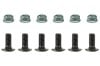 Mounting Kit - Shock Tower Covers - CONCOURS - Repro ~ 1967 - 1968 Mercury Cougar / 1967 - 1968 Ford Mustang  1967,1967 cougar,1967 mustang,1968,1968 cougar,1968 mustang,bolt,c7w,c7z,c8w,c8z,cap,carriage,coil,cougar,cover,ford,ford mustang,inch,mercury,mercury cougar,mustang,shock,repro,concours,reproduction,set,kit,33845,cap,tower