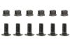 Mounting Kit - Shock Tower Covers - CONCOURS - Repro ~ 1969 - 1970 Mercury Cougar / 1969 - 1970 Ford Mustang 1969,1969 cougar,1969 mustang,1970,1970 cougar,1970 mustang,C9W,C9Z,D0W,D0Z,cougar,ford,ford mustang,mercury,mercury cougar,mustang,bolt,cap,carriage,coil,cover,inch,mercury,mercury cougar,mustang,shock,repro,concours,reproduction,set,kit,33846,tower,cap
