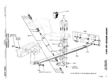 Suspension Diagram - Free Download ~ 1967 - 1972 Mercury Cougar  1967,1967 cougar,1969,1969 cougar,1970,1970 cougar,1971,1971 cougar,1972,1972 cougar,C7W,C9W,D0W,D1W,D2W,cougar,mercury,mercury cougar,1968,1968 cougar,c8w,cougar,download,mercury,mercury cougar,pamphlet,shop,service,department,suspension,rear,leaf,spring,insulator,shock,u,bolt,u bolt,wedge,bracket,end,axle,33850