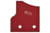 BELTS Warning Lens - XR7 - Used ~ 1970 Mercury Cougar 33983,1970,1970 cougar,D0W,belt,belts,cougar,d0wy-10a936-a,indicator,lens,light,mercury,mercury cougar,red,seat,tach,tachometer,used,warning,xr7