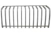 Grille Chrome Section - Passenger Side - Eyelid  - Used ~ 1967 - 1968 Mercury Cougar