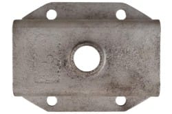Retainer - Leaf Spring Mounting Box - Size 5 - Used ~ 1968 - 1973 Mercury Cougar 21607-clone1 1967,1967 cougar,1968,1968 cougar,1969,1969 cougar,1970,1970 cougar,1971,1971 cougar,1972,1972 cougar,1973,1973 cougar,C7W,C8W,C9W,D0W,D1W,D2W,D3W,cougar,leaf mount,leaf spring box,mercury,mercury cougar,retainer,spring mount,spring retainer,leaf,spring,center,mount,plate,box,iso,clamp,leaf spring center mount,iso leaf spring,34027,insulator,5,size 5,five